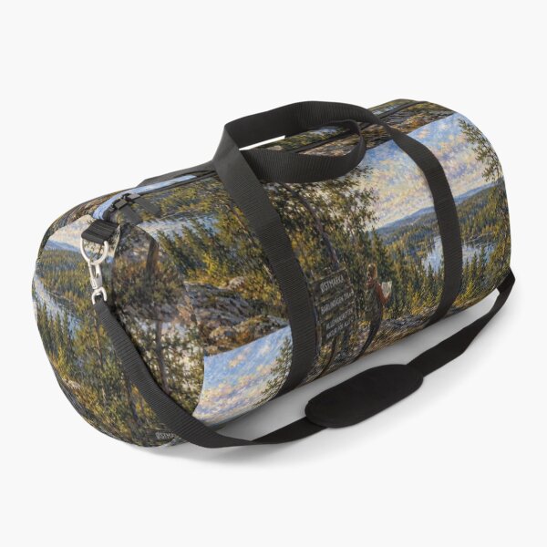 Item preview, Ostmarka, Oslo, Norway – a painting of a peaceful day in the beautiful Nordic forest. designed and sold by GalleryKauffeld.