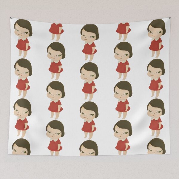 Item preview, Angry Red Dress Yoshitomo Nara designed and sold by martisterez.