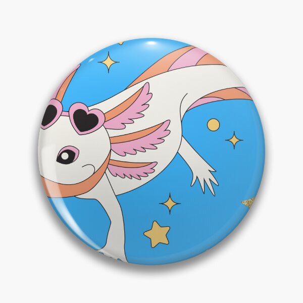 Item preview, Axolotl with glasses designed and sold by ollvigb.