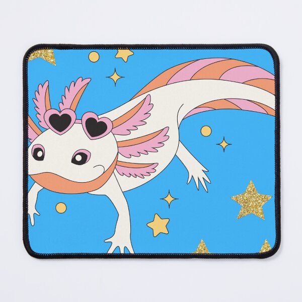 Item preview, Axolotl with glasses designed and sold by ollvigb.