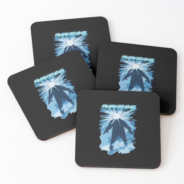 Item preview, Dramatic Blue Energy Burst Silhouette designed and sold by Julieland.