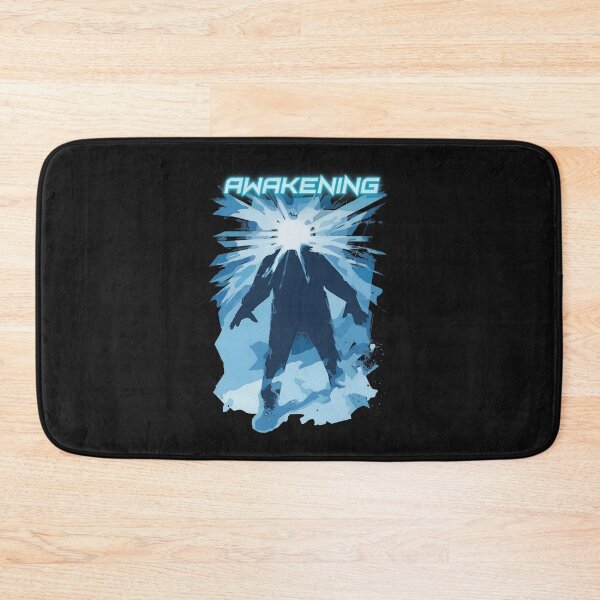 Item preview, Dramatic Blue Energy Burst Silhouette designed and sold by Julieland.