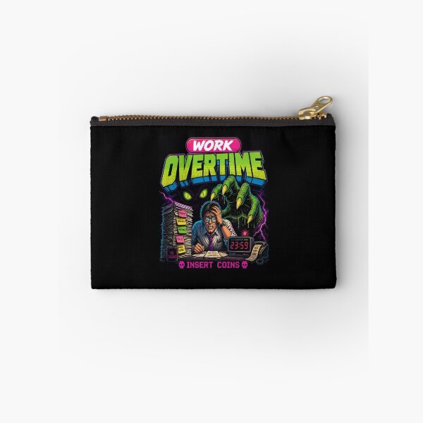 Item preview, Work Overtime Monster Vintage Arcade Game designed and sold by creativerooney.