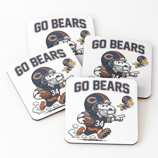 Item preview, Snoopy Go Chicago Football Fan Art designed and sold by CaneufeyCip.