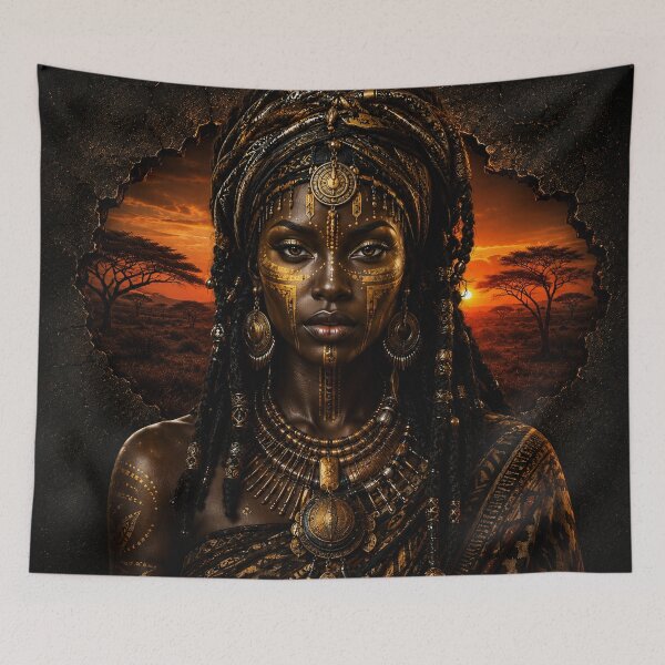 Item preview, AFRICAN QUEEN  designed and sold by johnnyssandart.