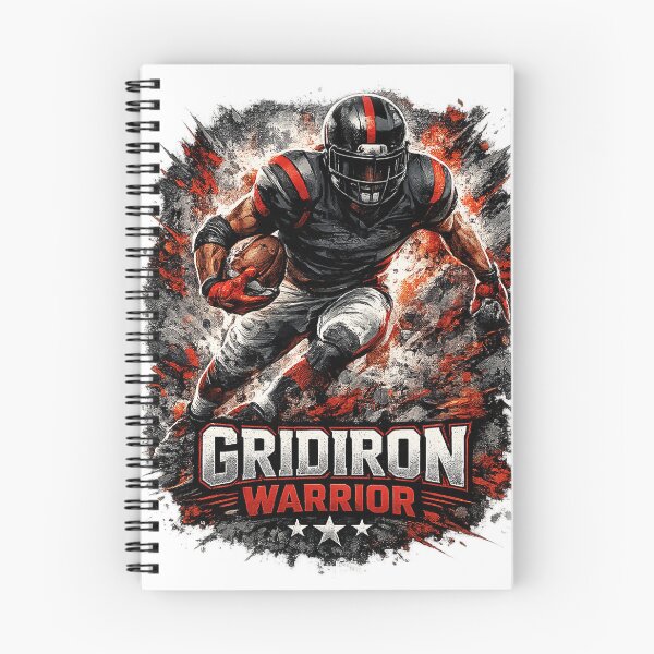 Item preview, Gridiron Warrior Football Player Sports Design designed and sold by mbmstores.