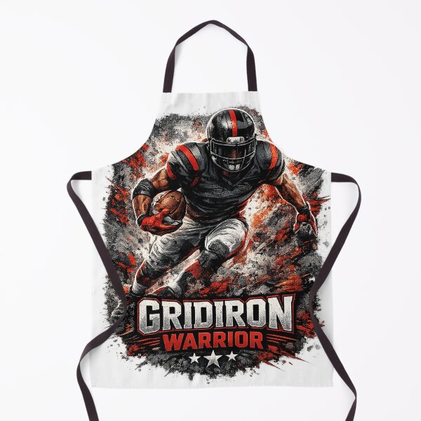 Item preview, Gridiron Warrior Football Player Sports Design designed and sold by mbmstores.