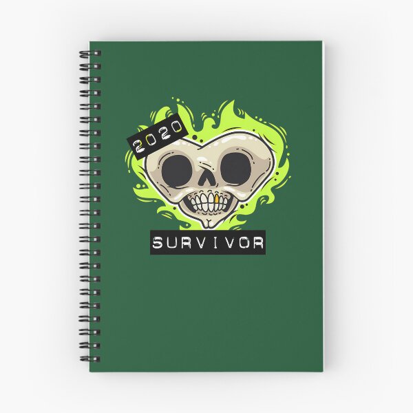 Item preview, 2020 Survivor - Skull In Shape Of A Heart 234 designed and sold by AYLISCROCHET.
