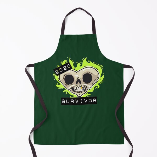 Item preview, 2020 Survivor - Skull In Shape Of A Heart 234 designed and sold by AYLISCROCHET.