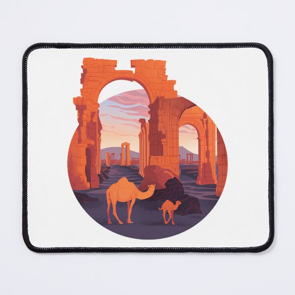 Item preview, Camels At Palmyra designed and sold by OfficialPNGs.