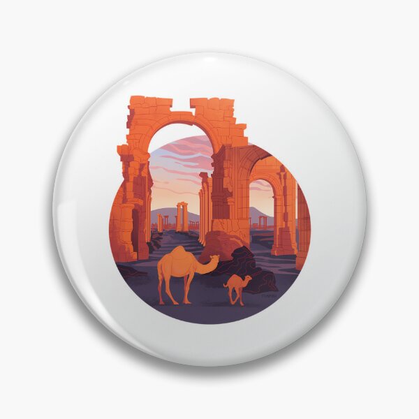 Item preview, Camels At Palmyra designed and sold by OfficialPNGs.