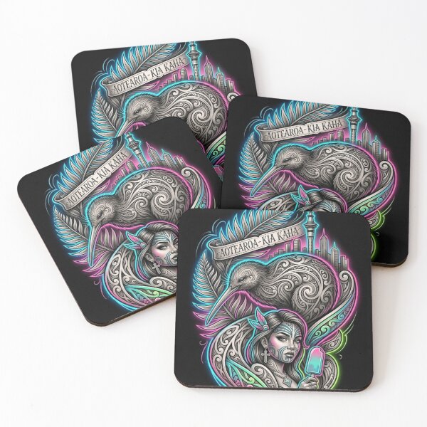 Item preview, Kiwi and Maori Symbolism Design designed and sold by kiwiartyfarty.