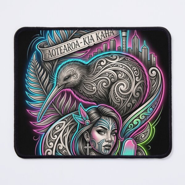 Item preview, Kiwi and Maori Symbolism Design designed and sold by kiwiartyfarty.