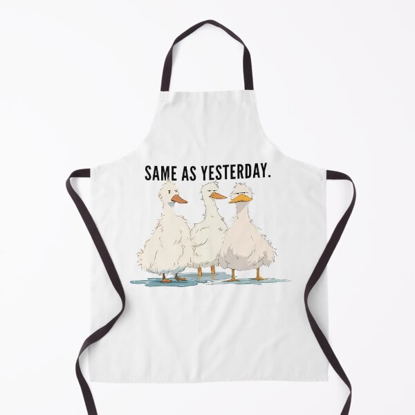 Item preview, Same As Yesterday Grumpy Ducks (Dark Text) designed and sold by 123Long.