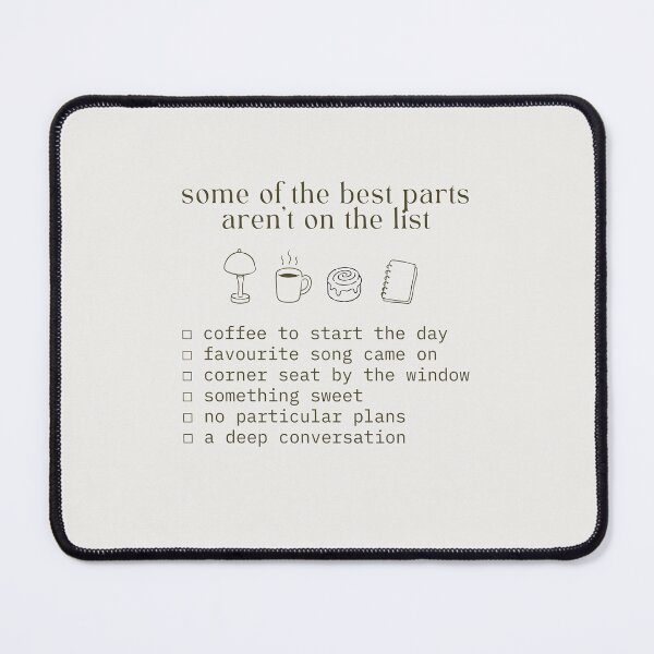 Item preview, Some of the Best Parts Aren’t on the List designed and sold by OneKindMakers.