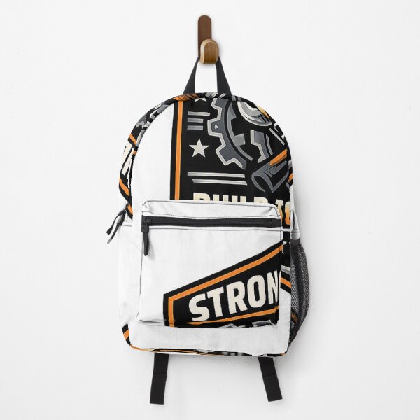 Item preview, Strong Hands Build Tomorrow – Industrial Hexagon Badge Vector Design designed and sold by mbmstores.
