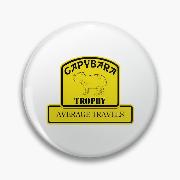 Item preview, Capybara Trophy designed and sold by OfficialPNGs.