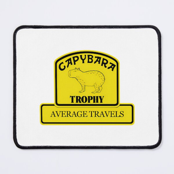 Item preview, Capybara Trophy designed and sold by OfficialPNGs.