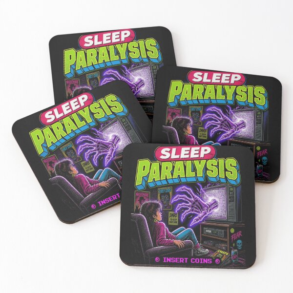 Item preview, Sleep Paralysis 80s Retro Horror TV designed and sold by creativerooney.