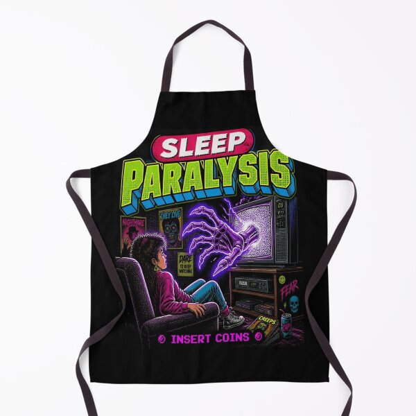 Item preview, Sleep Paralysis 80s Retro Horror TV designed and sold by creativerooney.