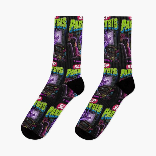 Item preview, Sleep Paralysis 80s Retro Horror TV designed and sold by creativerooney.