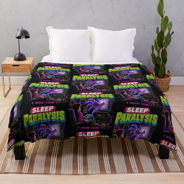 Item preview, Sleep Paralysis 80s Retro Horror TV designed and sold by creativerooney.