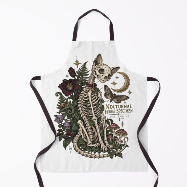 Item preview, Nocturnal House Specimen Gothic Cat Skeleton designed and sold by Trendy-Artistry.
