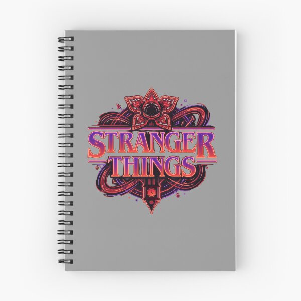 Item preview, Stranger Things Red Ornate Logo Design designed and sold by RayAndAnnShop.