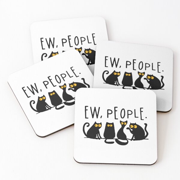 Item preview, Funny Cat EW PEOPLE Sarcastic Introvert Animal Design designed and sold by SoyLamderma.