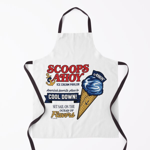 Item preview, Scoops Ahoy Ice Cream Floral Poster designed and sold by RayAndAnnShop.
