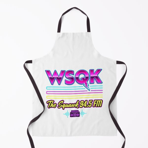 Item preview, WSQK The Squawk 94.5 FM Radio Logo designed and sold by RayAndAnnShop.