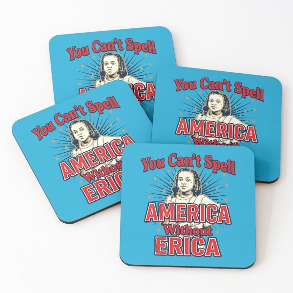 Item preview, You Can't Spell America Without Erica designed and sold by RayAndAnnShop.
