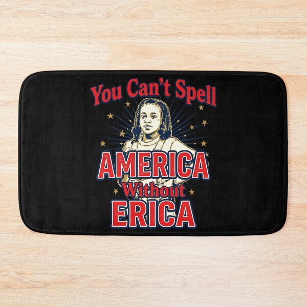 Item preview, You Can't Spell America Without Erica designed and sold by RayAndAnnShop.