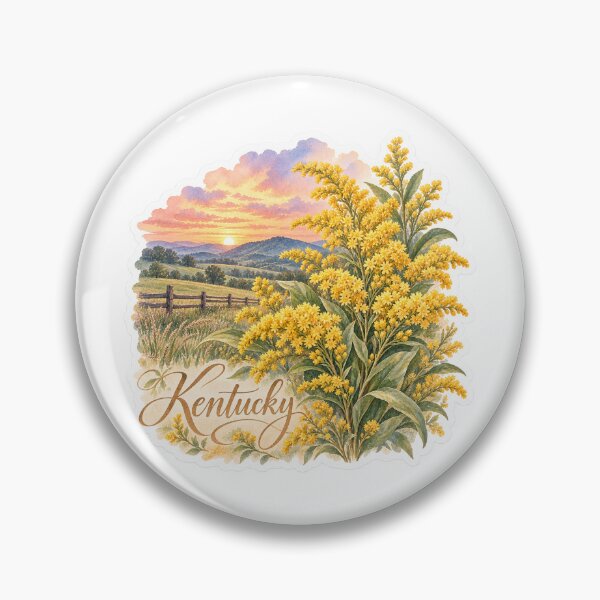 Item preview, Kentucky Goldenrod Bluegrass Hills designed and sold by Whimspired By Paxx.