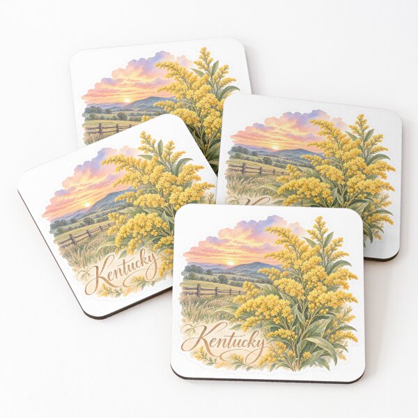 Item preview, Kentucky Goldenrod Bluegrass Hills designed and sold by Whimspired By Paxx.