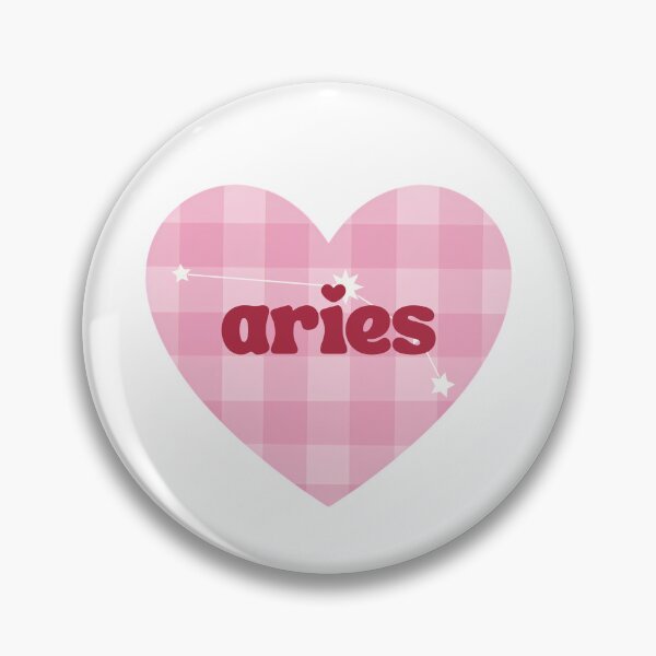 Item preview, Aries Astrology Zodiac Sign Heart designed and sold by The Turquoise Brush.