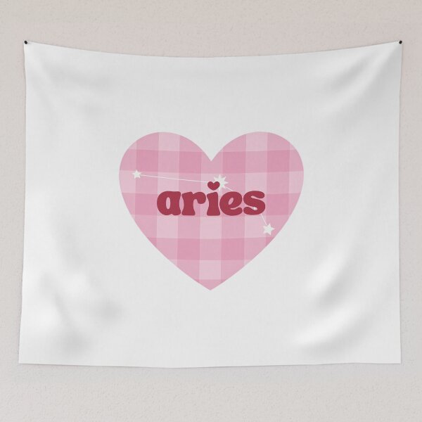 Item preview, Aries Astrology Zodiac Sign Heart designed and sold by The Turquoise Brush.