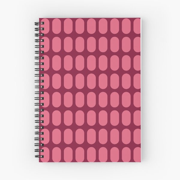 Item preview, Retro pink geometric oval seamless pattern background designed and sold by prapapon.