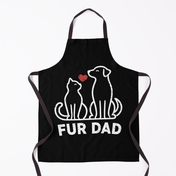Item preview, Fur Dad Dog Cat Silhouette Heart Love Pet Owner designed and sold by SoyLamderma.