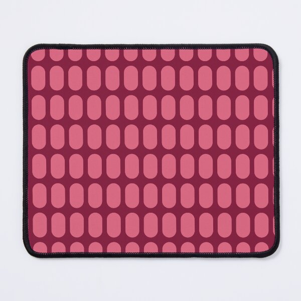 Item preview, Retro pink geometric oval seamless pattern background designed and sold by prapapon.