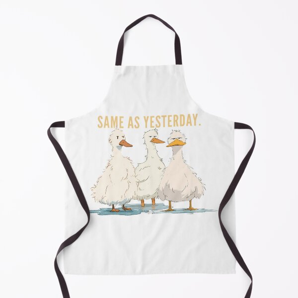 Item preview, Same As Yesterday Grumpy Ducks (Light Text) designed and sold by 123Long.