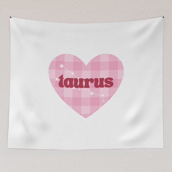 Item preview, Taurus Astrology Zodiac Sign Heart designed and sold by The Turquoise Brush.