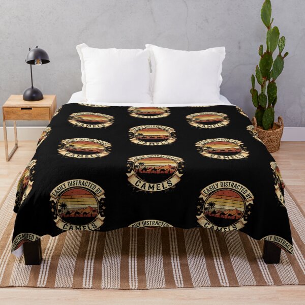 Item preview, Easily Distracted By Camels Animal Lover Desert Enthusiast designed and sold by OfficialPNGs.