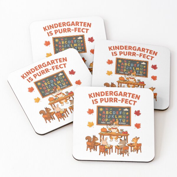 Item preview, Cute Cat Teacher Kindergarten is Purr-FECT Fall Autumn T-Shirt designed and sold by KTY-NUSS.