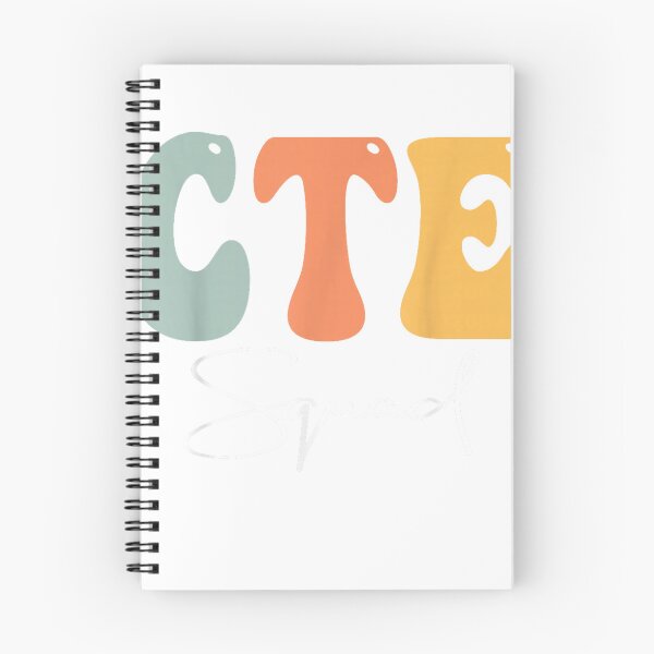Item preview, CTE Squad Retro Groovy Vintage Happy First Day Of School T-Shirt designed and sold by gidget-gadget.
