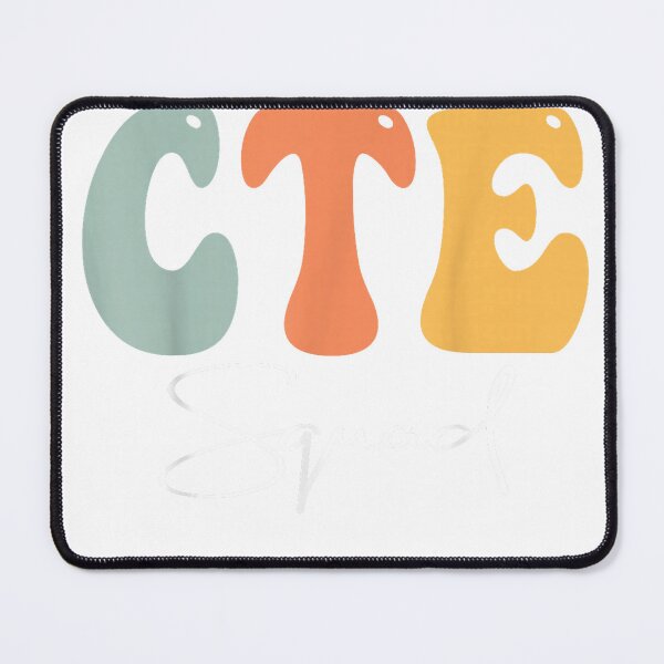 Item preview, CTE Squad Retro Groovy Vintage Happy First Day Of School T-Shirt designed and sold by gidget-gadget.