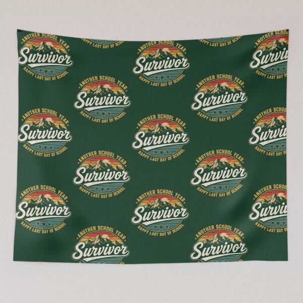 Item preview, Another School Year Survivor Retro Last Day Of School 530 designed and sold by AlisaHand11.