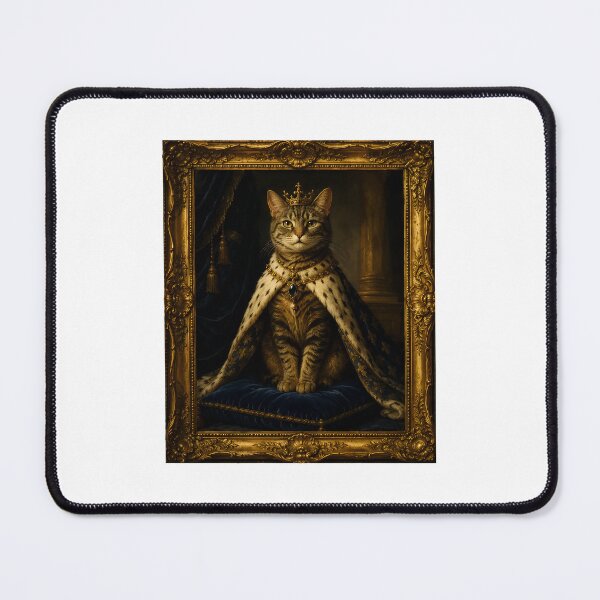 Item preview, Regal Cat Portrait Frame designed and sold by SoyLamderma.