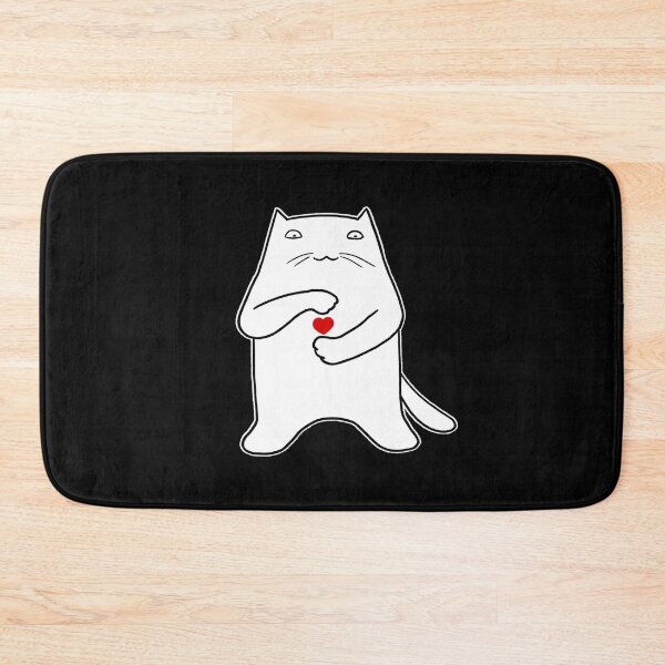 Item preview, Heart cat  designed and sold by eri-morie.