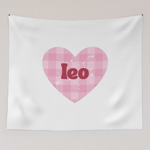 Item preview, Leo Astrology Zodiac Sign Heart designed and sold by The Turquoise Brush.